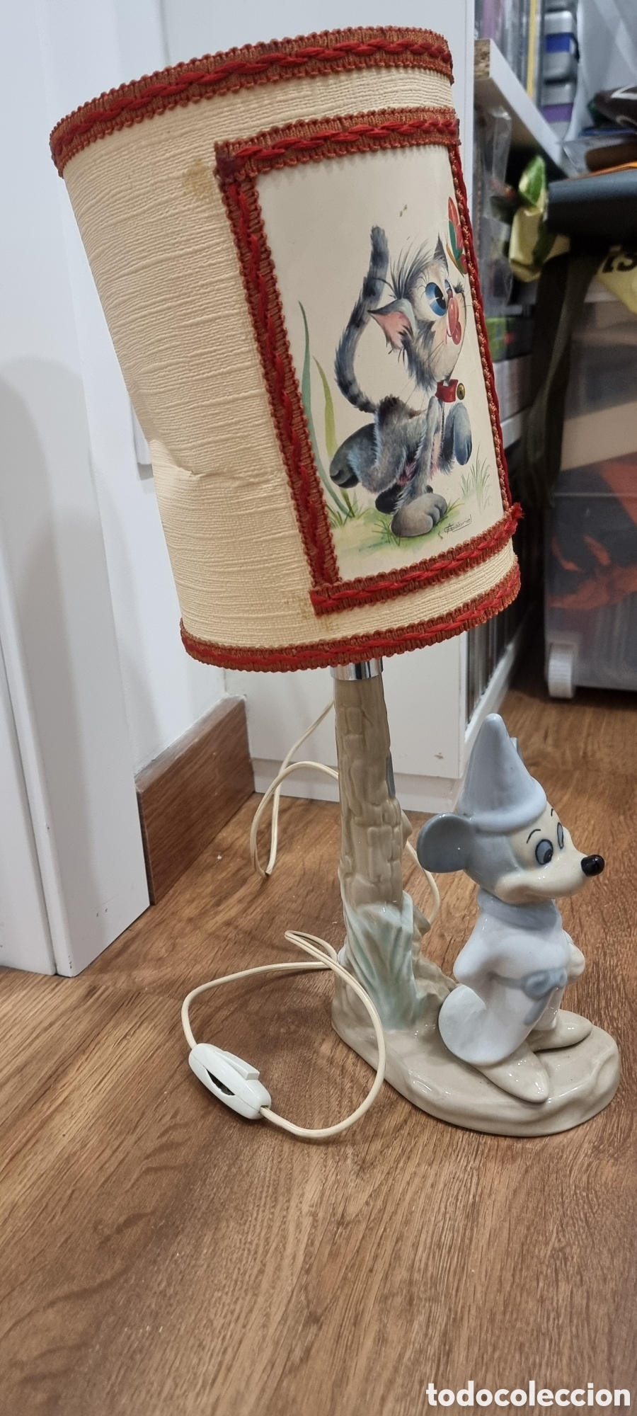 Antig&uuml;edades: L&aacute;mpara Mickey Mouse Aprendiz de brujo - Foto 3