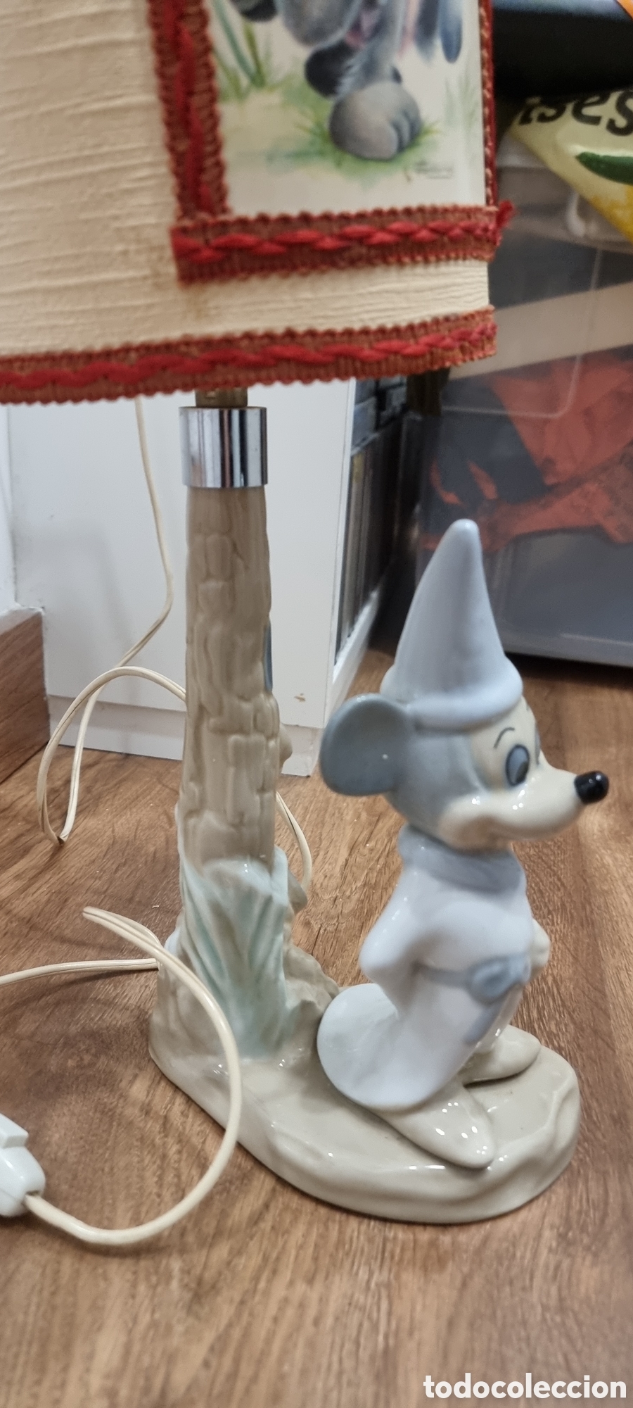 Antig&uuml;edades: L&aacute;mpara Mickey Mouse Aprendiz de brujo - Foto 11