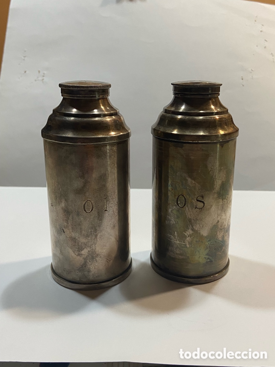 Antig&uuml;edades: Crismera plata sin punzonar - Foto 1