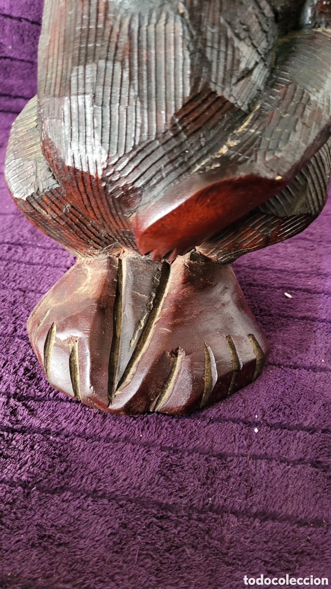 Antig&uuml;edades: Mono madera cenicerro - Foto 8