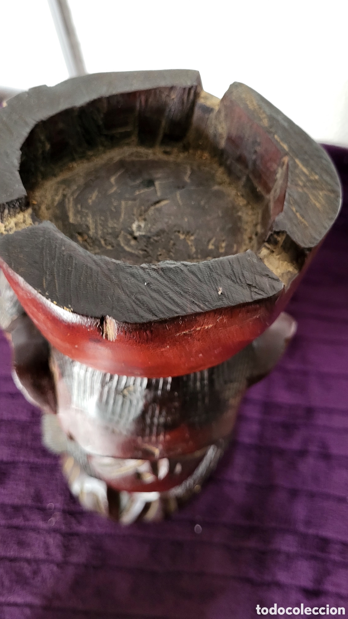 Antig&uuml;edades: Mono madera cenicerro - Foto 9