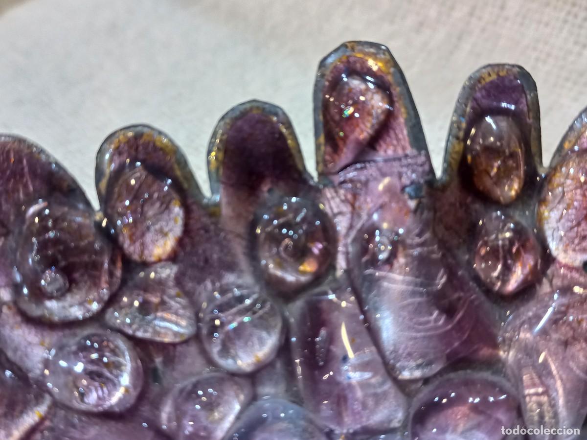 Antig&uuml;edades: CENTRO &uml;ACYDE&uml; esmalte malva (gotas) irregular - Foto 8