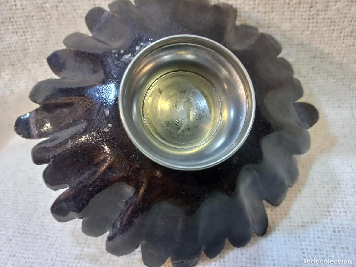 Antig&uuml;edades: CENTRO &uml;ACYDE&uml; esmalte malva (gotas) irregular - Foto 11