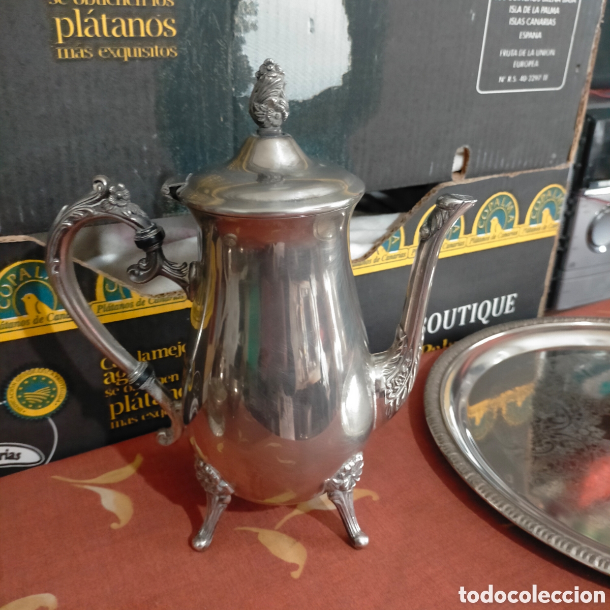 Antig&uuml;edades: Juego de t&eacute; antiguo vintage - Foto 7