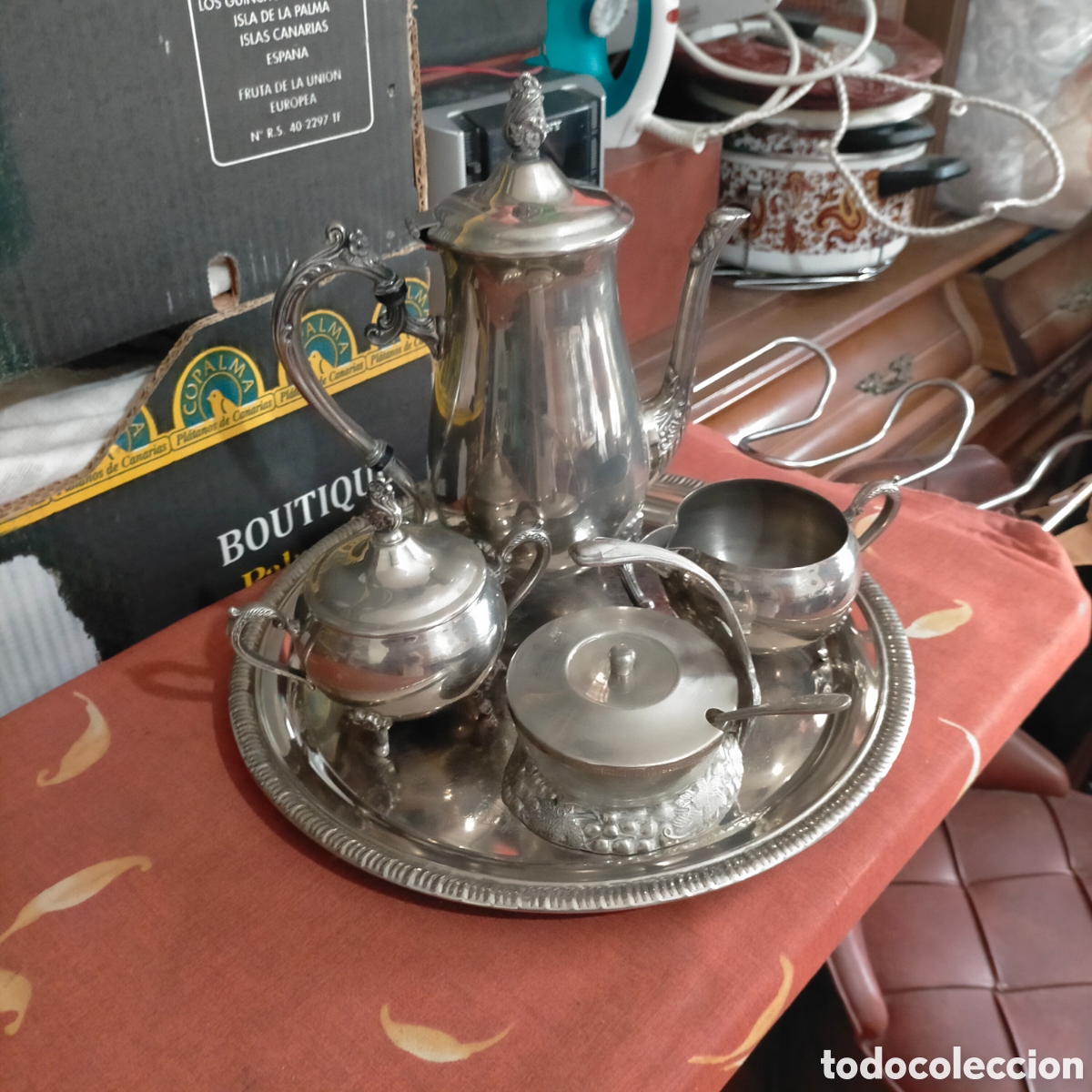 Antig&uuml;edades: Juego de t&eacute; antiguo vintage - Foto 1