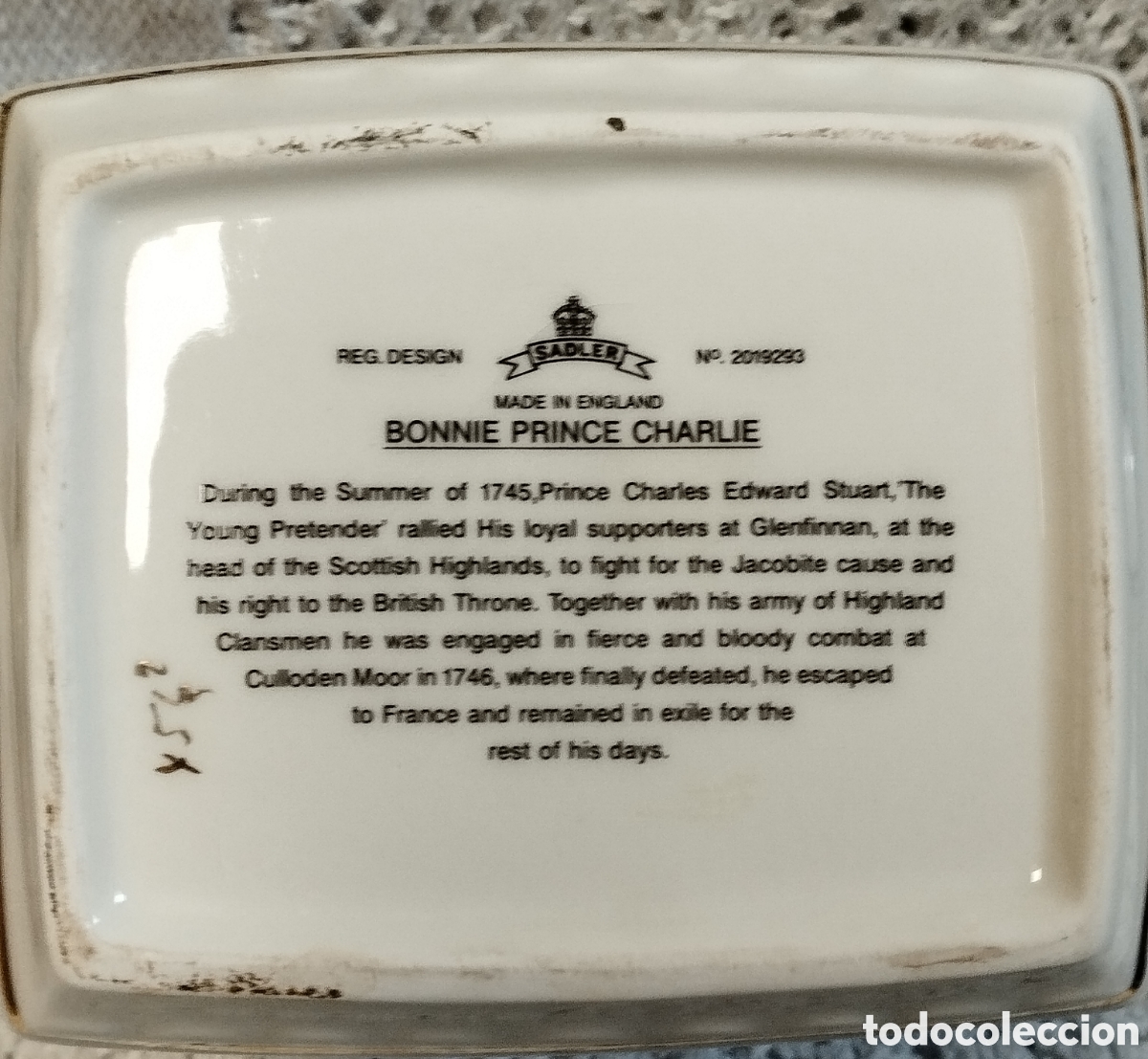 Antig&uuml;edades: Tetera inglesa Adam Sandler - Foto 9