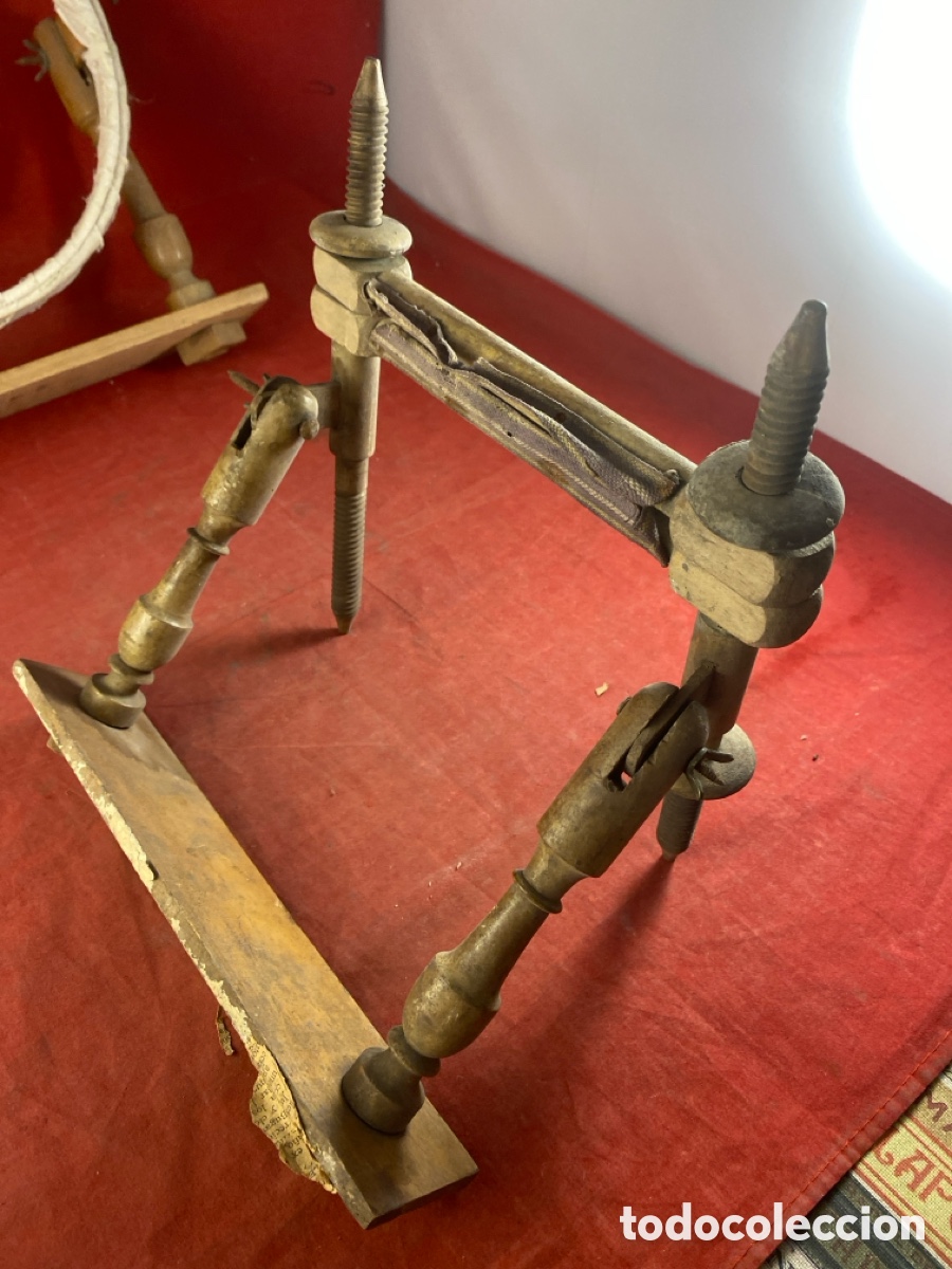 Antig&uuml;edades: ARO DE BORDADO Y &Uacute;TIL - Foto 3