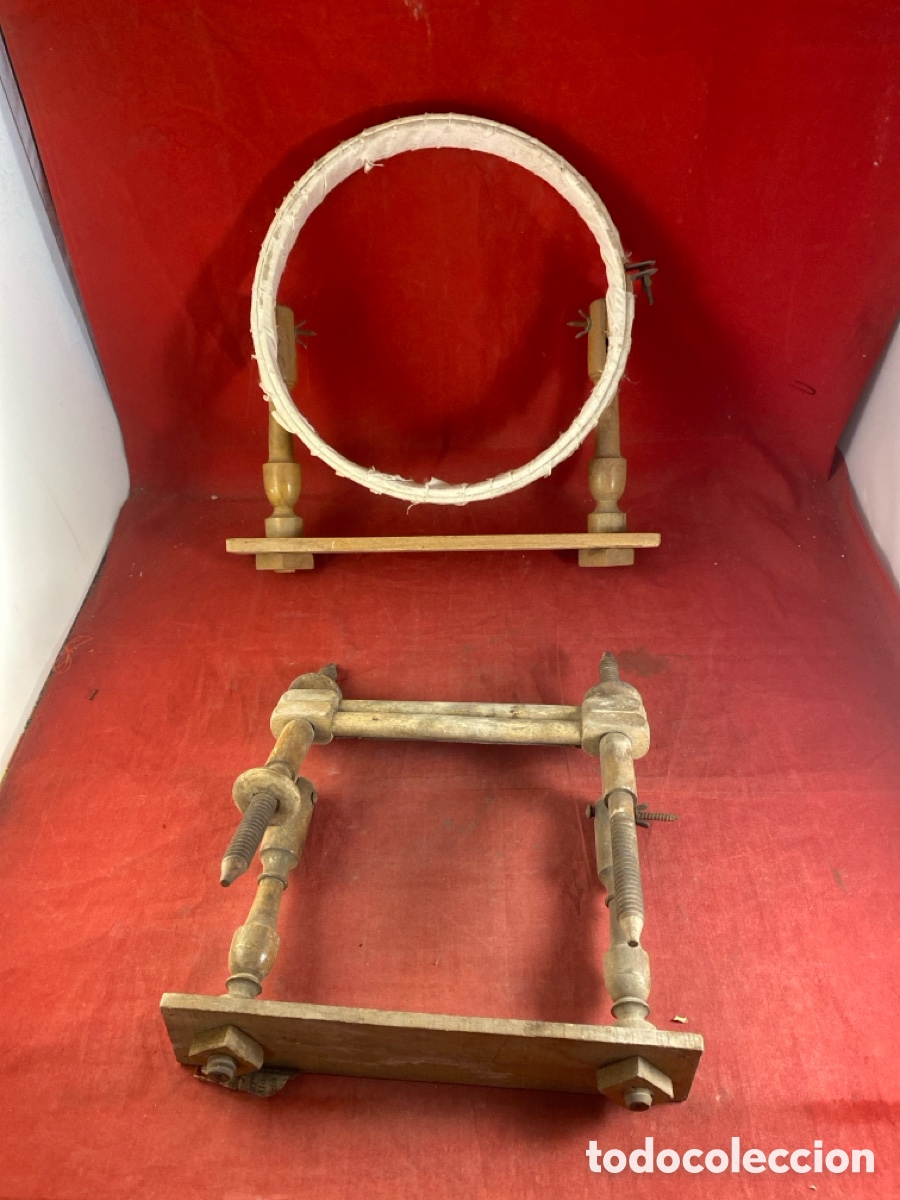 Antig&uuml;edades: ARO DE BORDADO Y &Uacute;TIL - Foto 1