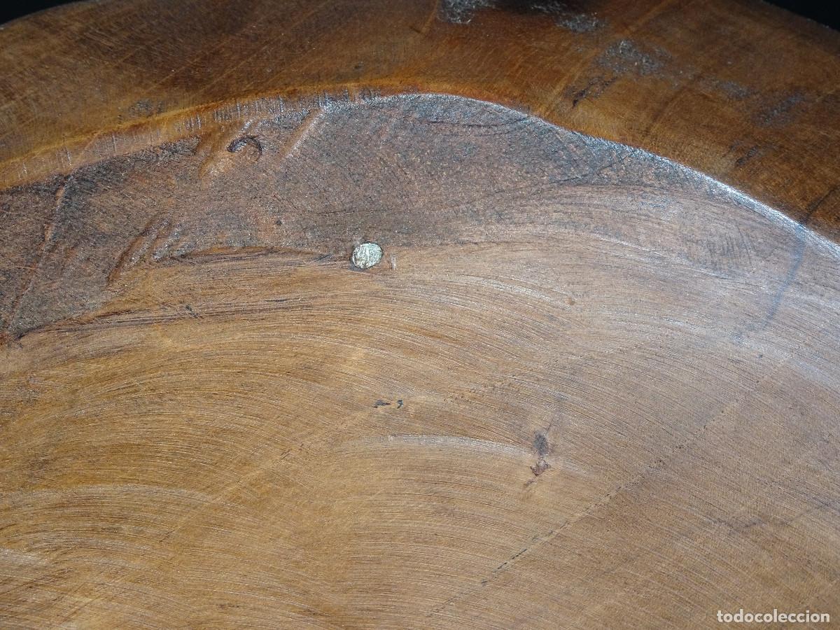 Antig&uuml;edades: Cuenco decorativo de madera de teka - Foto 8