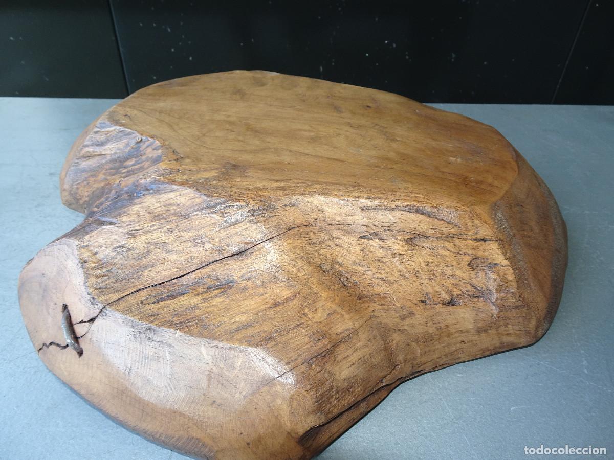 Antig&uuml;edades: Cuenco decorativo de madera de teka - Foto 9