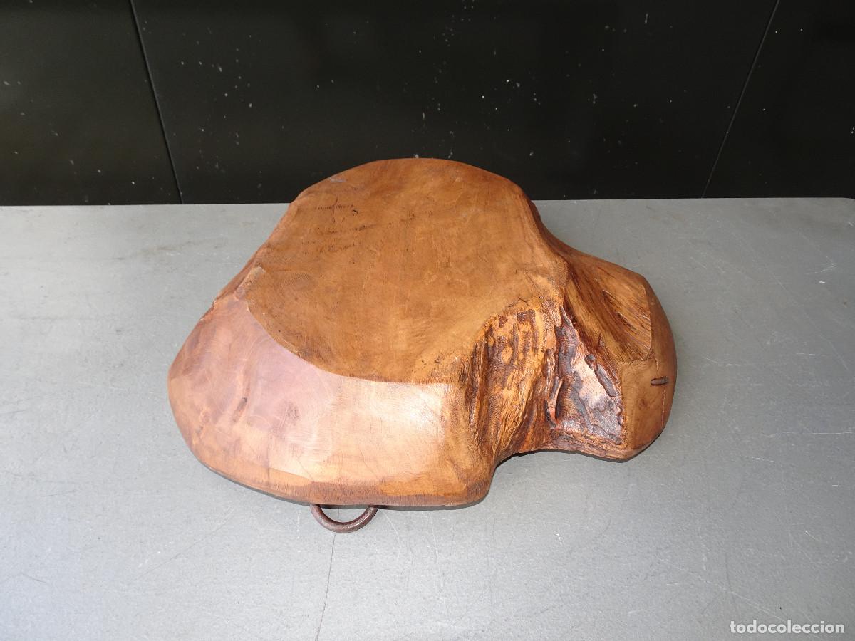 Antig&uuml;edades: Cuenco decorativo de madera de teka - Foto 11
