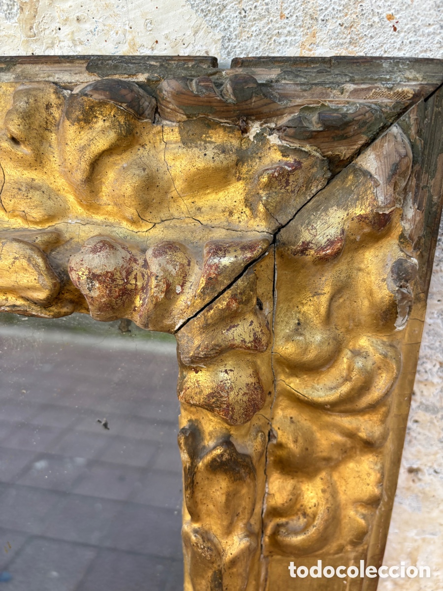 Antig&uuml;edades: Marco dorado S XVII&hellip;barroco - Foto 2