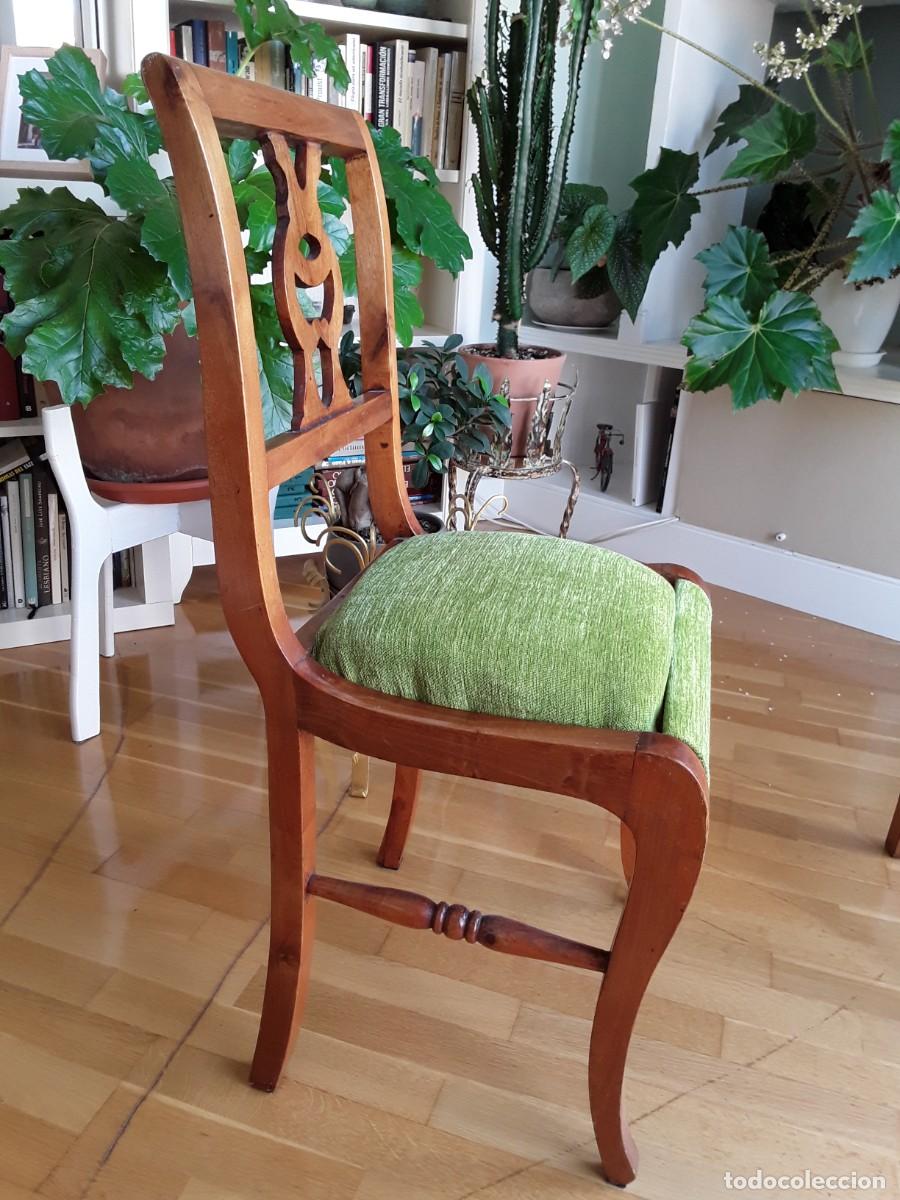 Antig&uuml;edades: SILLA de madera antigua - Foto 2