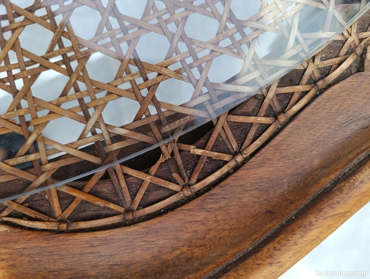 Antig&uuml;edades: Mesa de centro Isabelina de roble y rat&aacute;n de estilo franc&eacute;s - Foto 6
