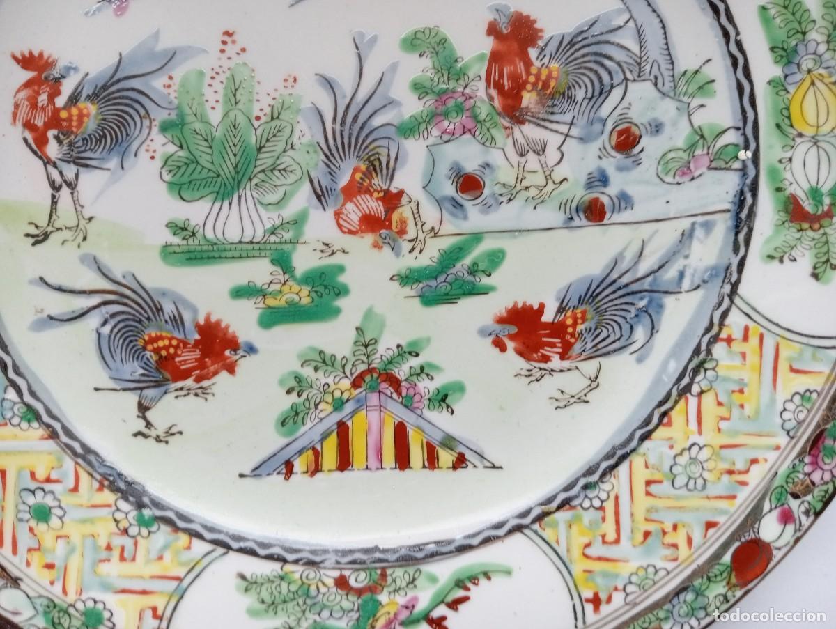Antig&uuml;edades: Plato de porcelana de Macao - Foto 2