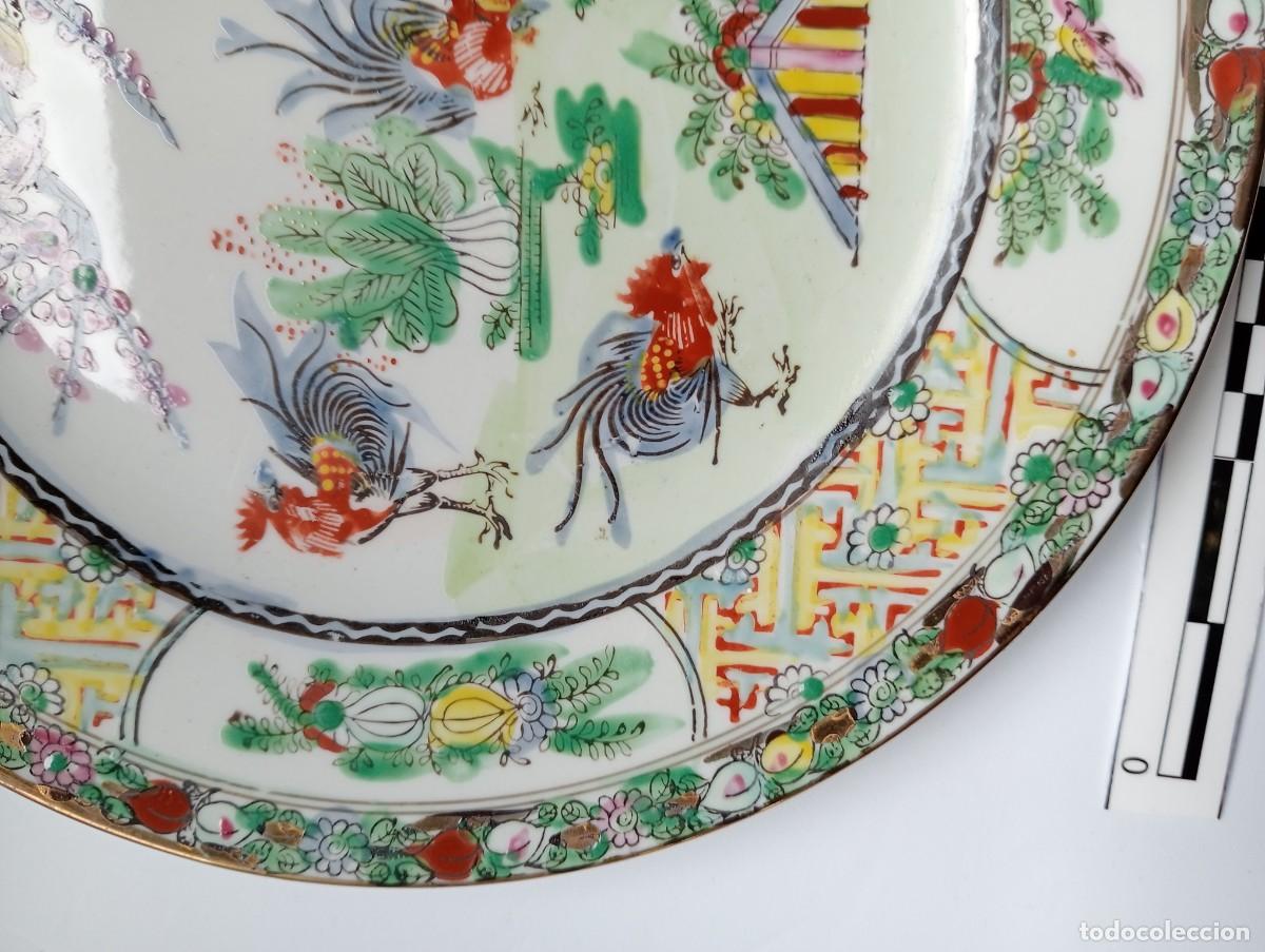 Antig&uuml;edades: Plato de porcelana de Macao - Foto 3