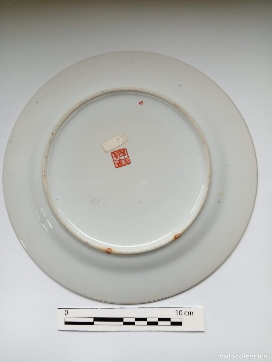 Antig&uuml;edades: Plato de porcelana de Macao - Foto 5