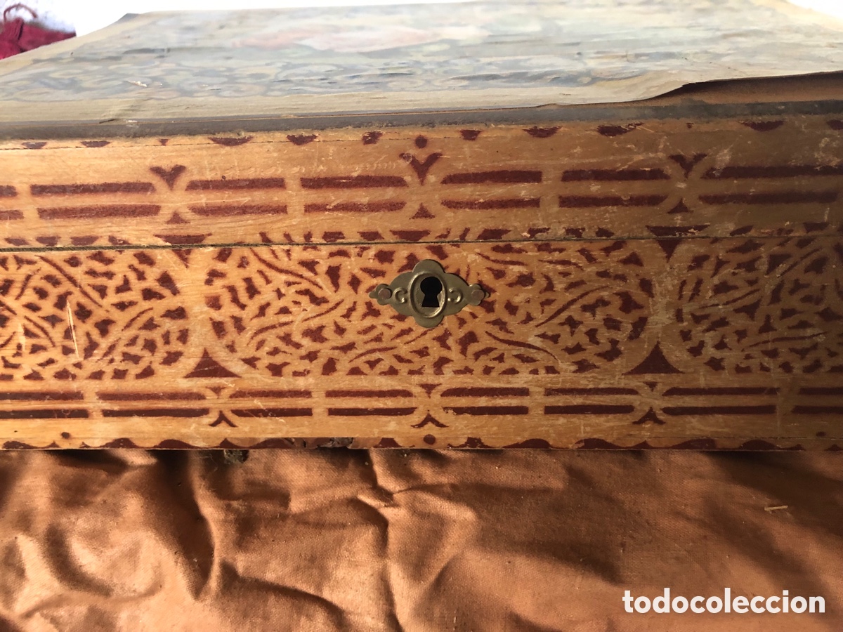 Antig&uuml;edades: CAJA TOCADOR DE MADERA - Foto 2