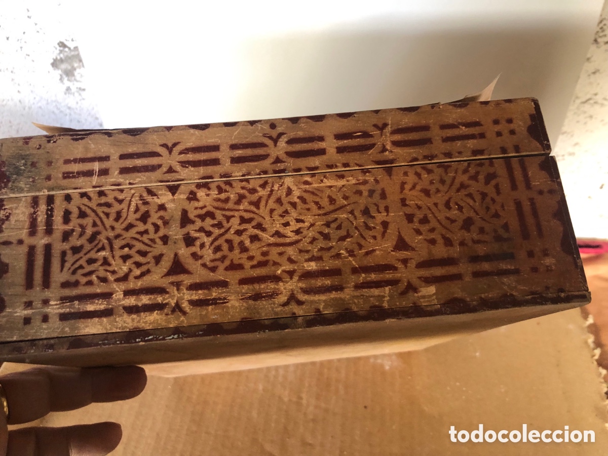 Antig&uuml;edades: CAJA TOCADOR DE MADERA - Foto 3