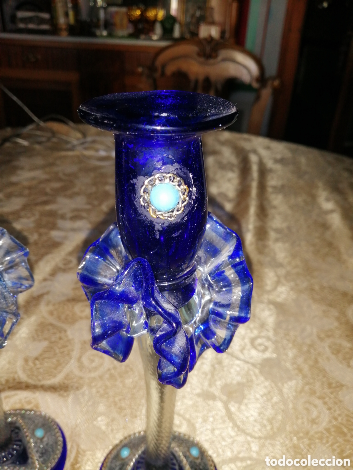 Antig&uuml;edades: Candelabros de Murano - Foto 2