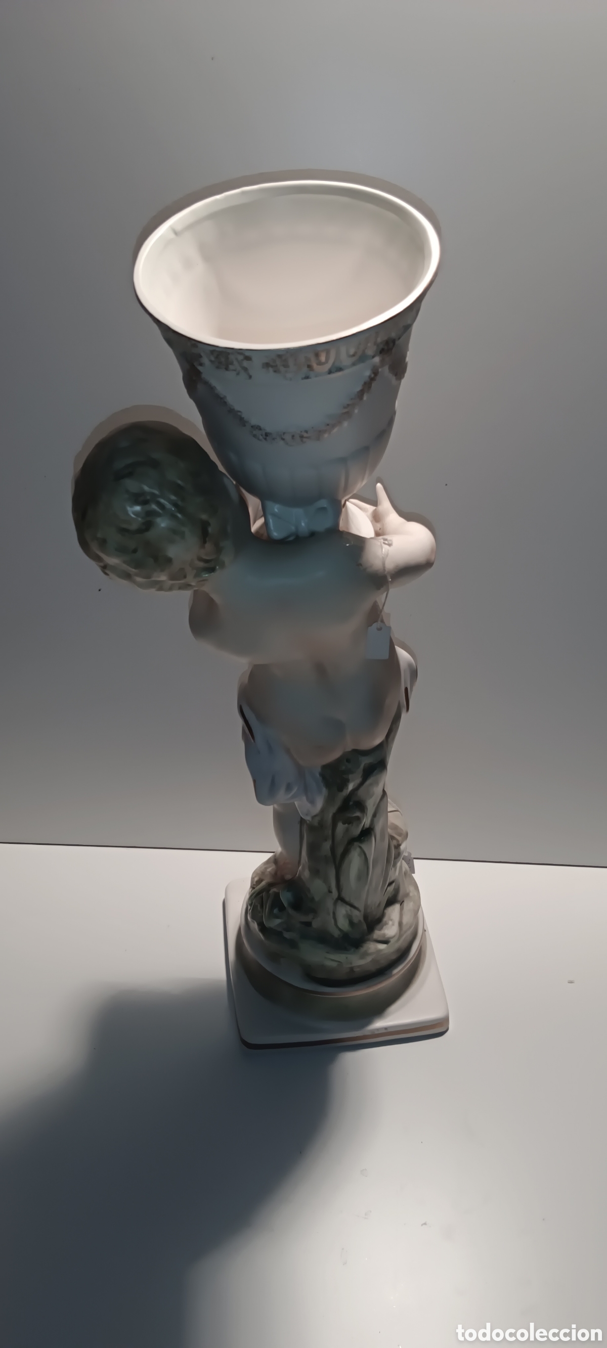 Antig&uuml;edades: Figura porcelana biscuit - Foto 3