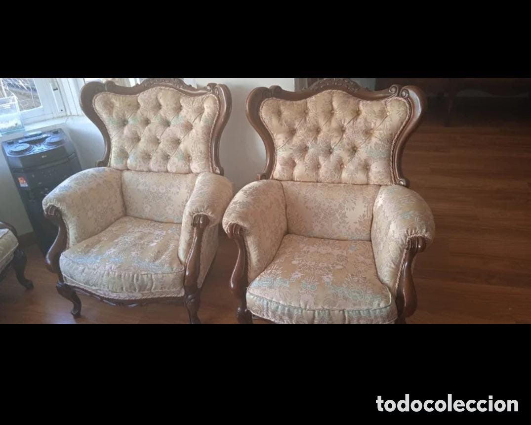 Antig&uuml;edades: Sof&aacute; Luis XV - Foto 3
