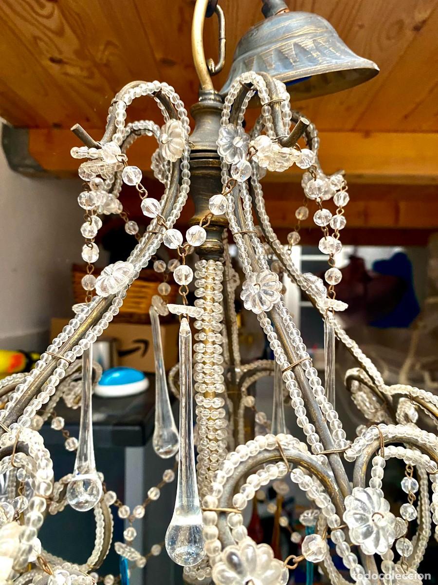 Antig&uuml;edades: majestuosa l&aacute;mpara de Murano - Foto 18