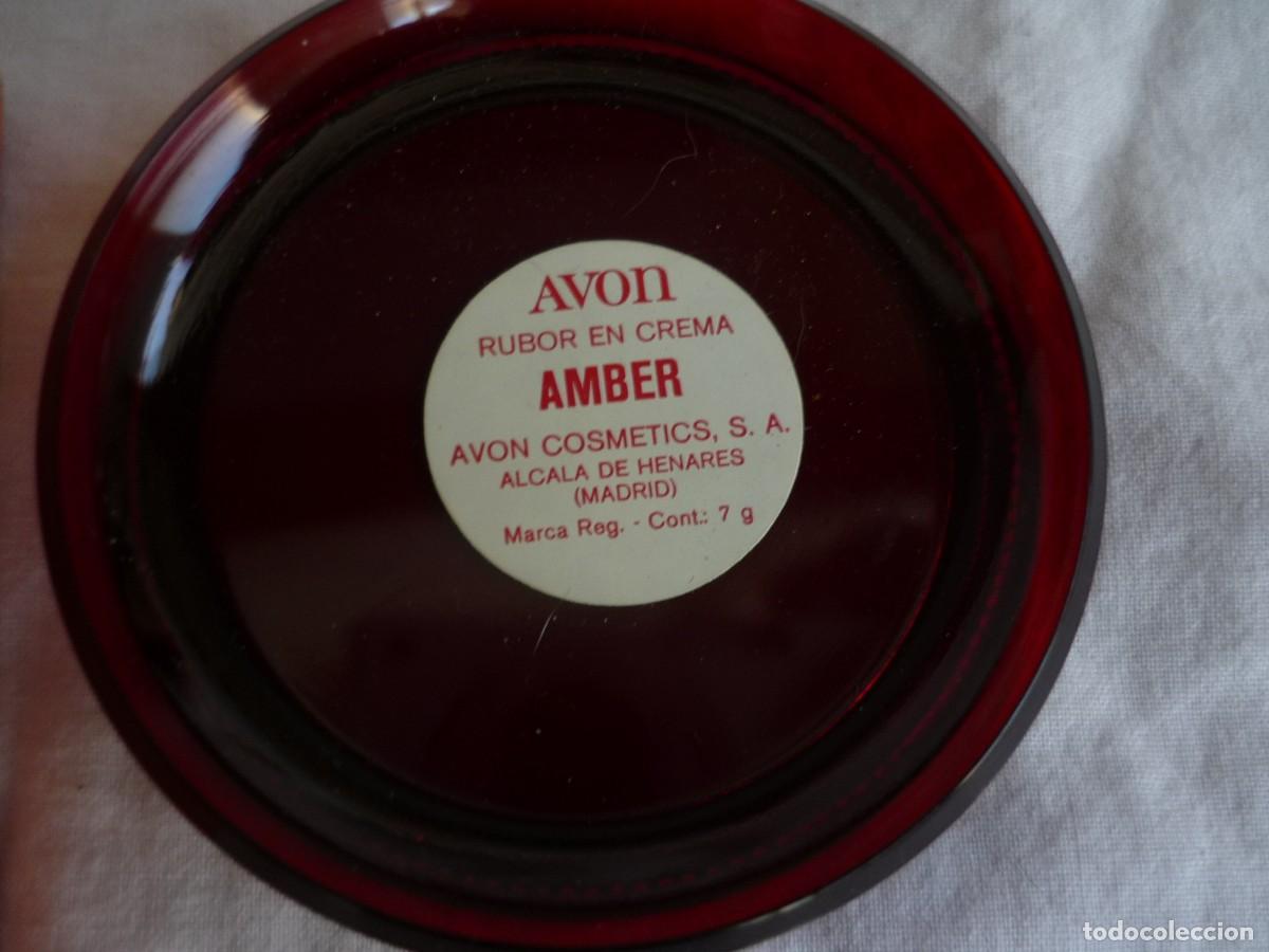 Antig&uuml;edades: Rubor en crema de Avon Amber, pr&aacute;cticamente si uso - Foto 4