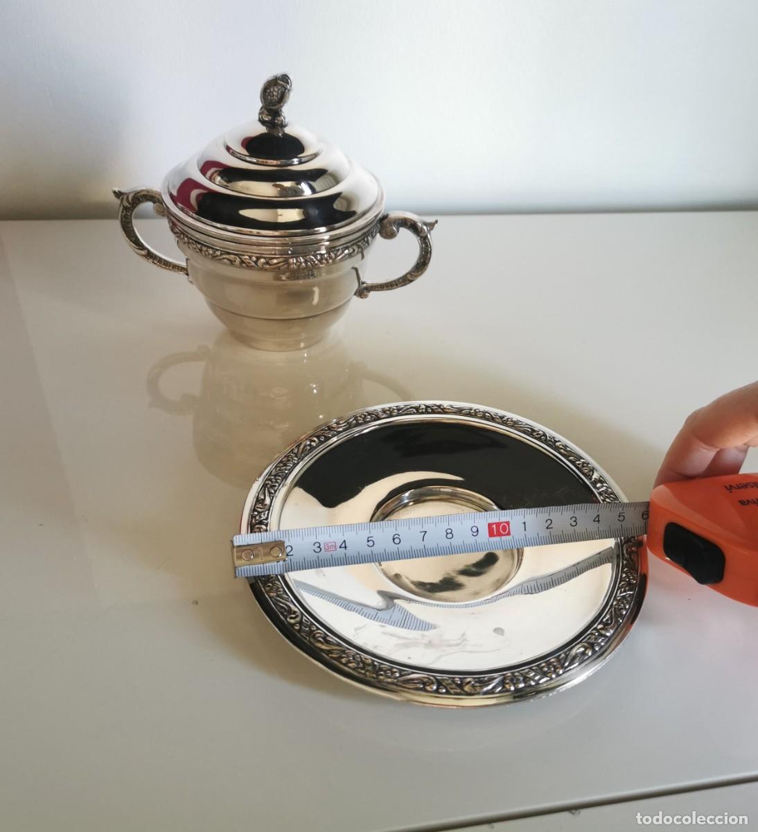 Antig&uuml;edades: AZUCARERO Y TAZAS ANTIGUAS - OPALINA - Foto 12