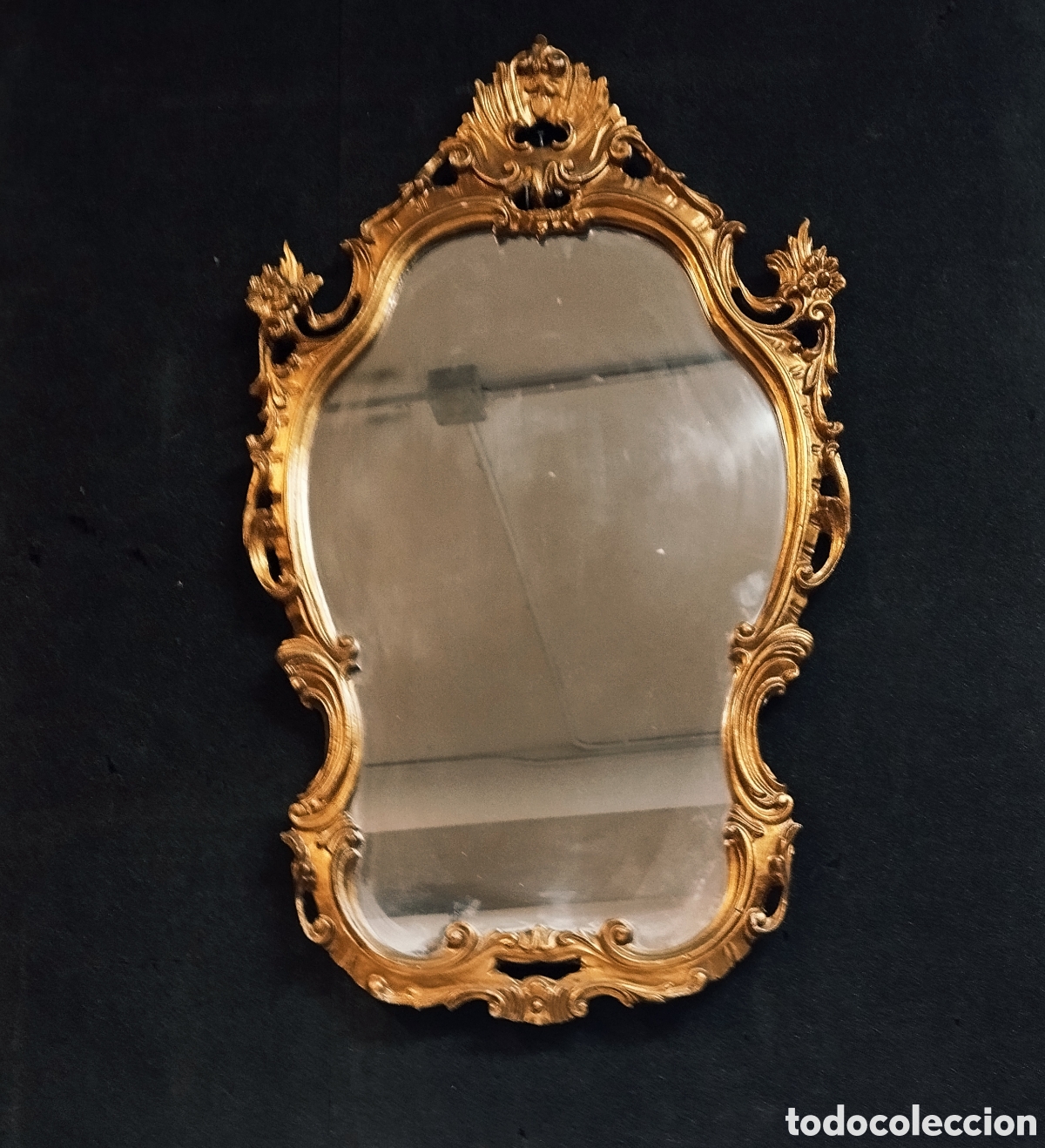 Antig&uuml;edades: cornucopia en pan de oro 50x86 - Foto 1