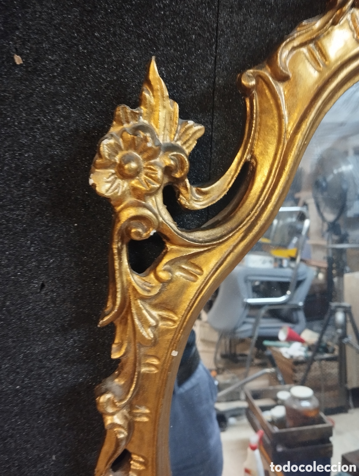 Antig&uuml;edades: cornucopia en pan de oro 50x86 - Foto 8