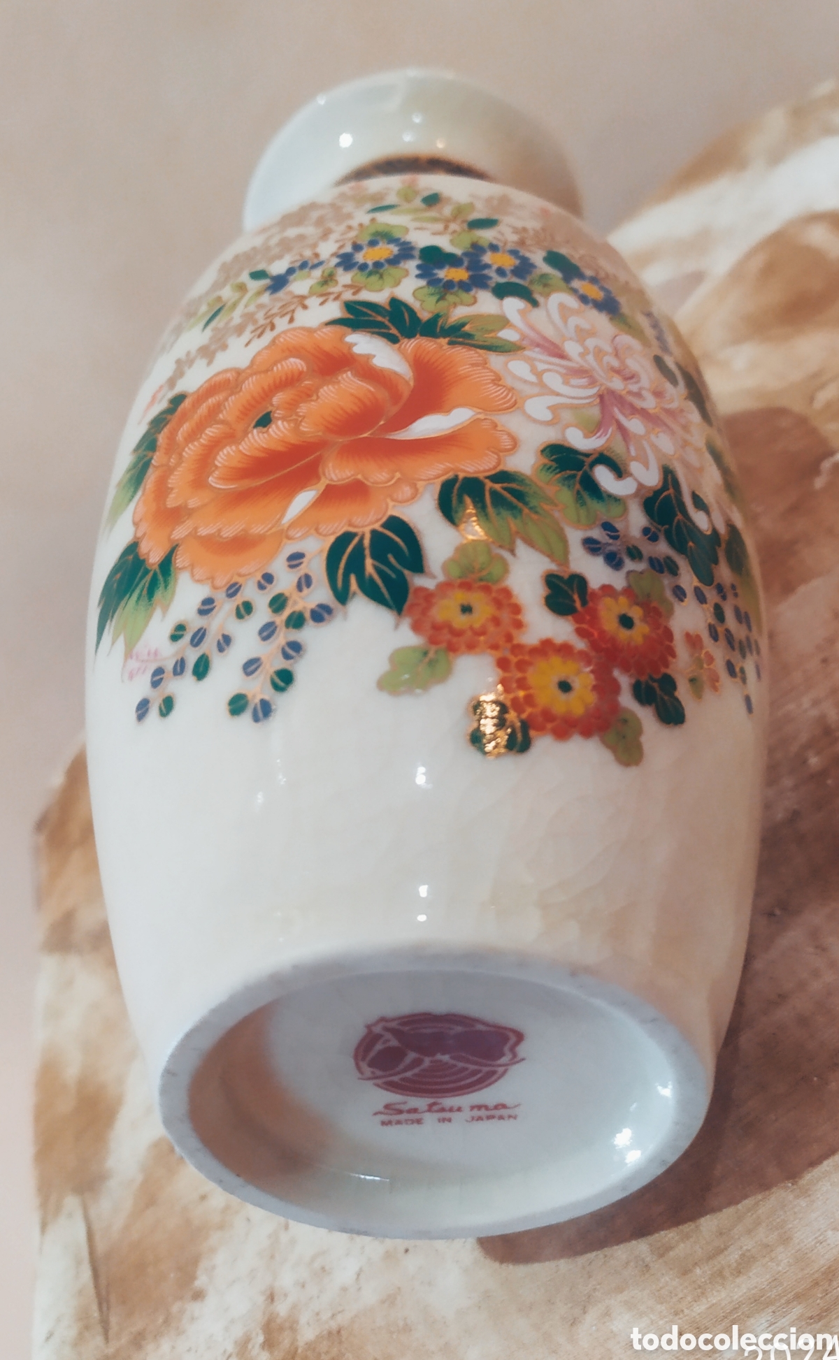 Antig&uuml;edades: Jarr&oacute;n/Florero Satsuma (Jap&oacute;n). - Foto 5