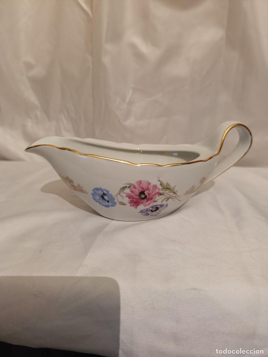 Antig&uuml;edades: Salsera de porcelana Tirschenreuth Baviera - Foto 1
