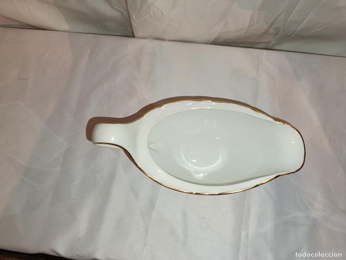 Antig&uuml;edades: Salsera de porcelana Tirschenreuth Baviera - Foto 3