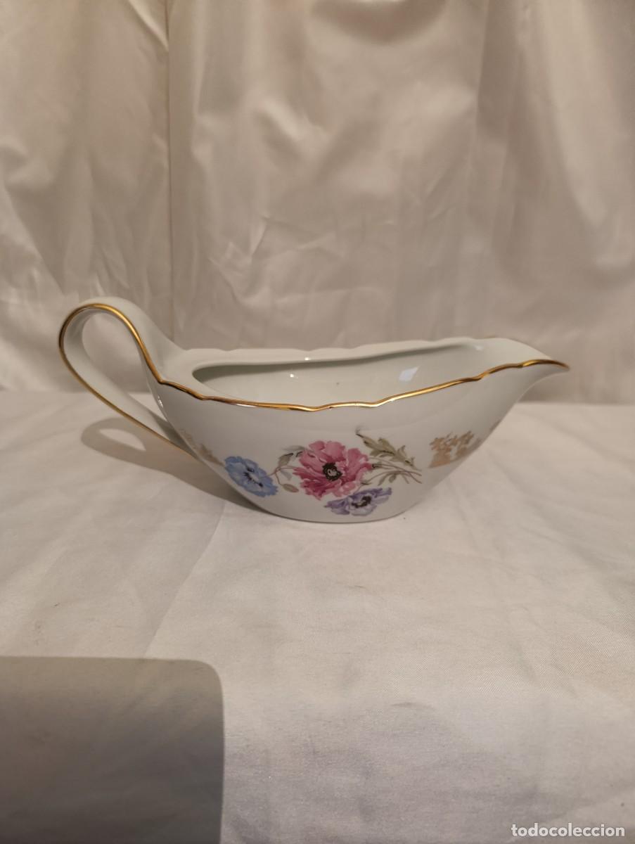 Antig&uuml;edades: Salsera de porcelana Tirschenreuth Baviera - Foto 4