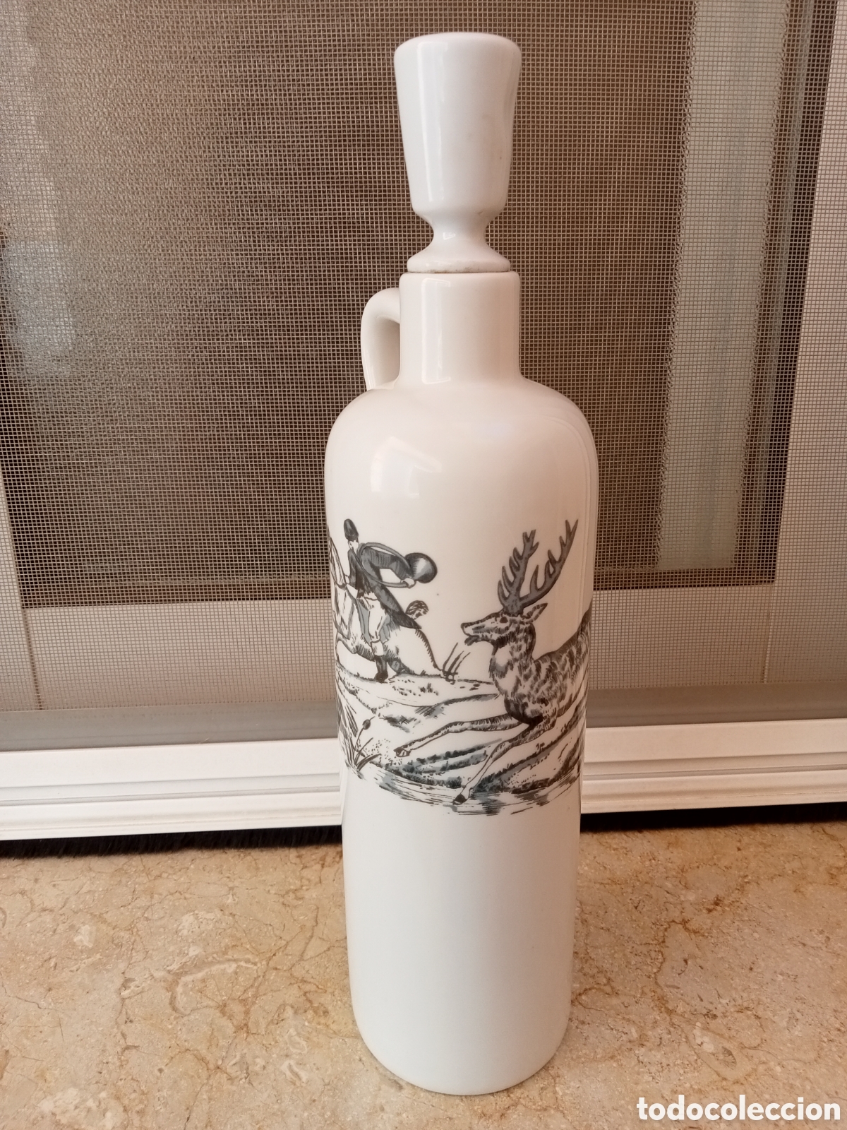 Antig&uuml;edades: Botella de porcelana CP LIMOGES - Foto 4