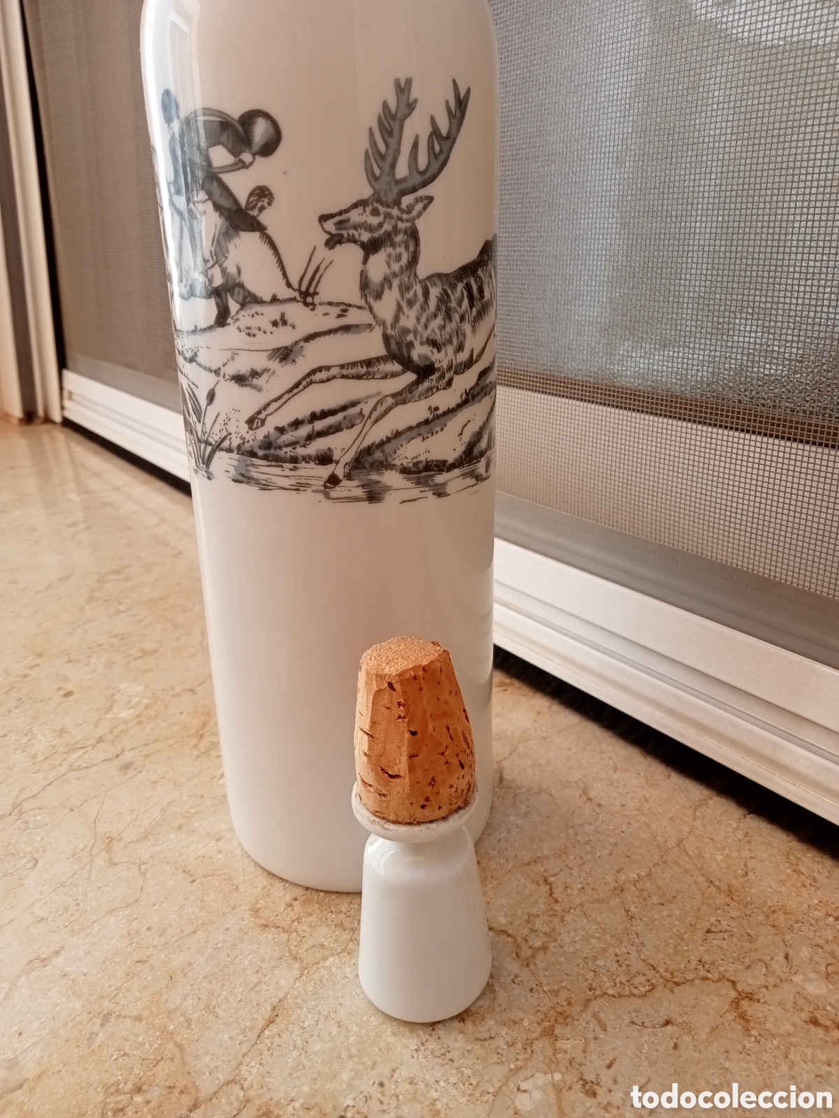 Antig&uuml;edades: Botella de porcelana CP LIMOGES - Foto 5