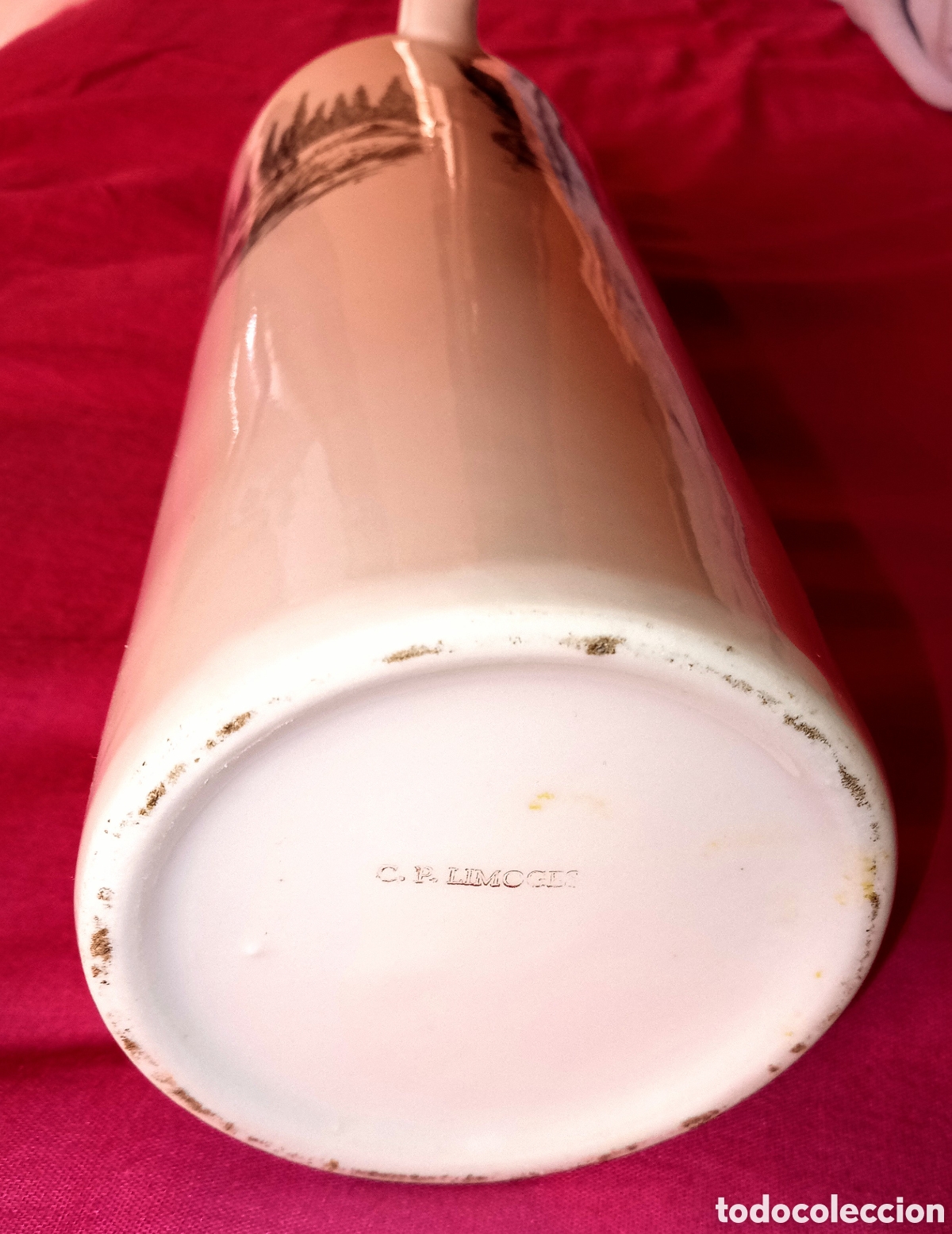 Antig&uuml;edades: Botella de porcelana CP LIMOGES - Foto 6