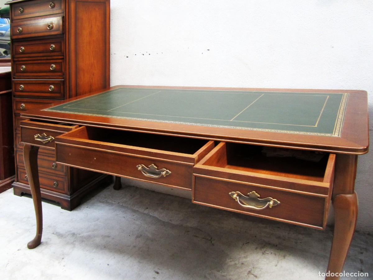 Antig&uuml;edades: Mesa despacho - Foto 6