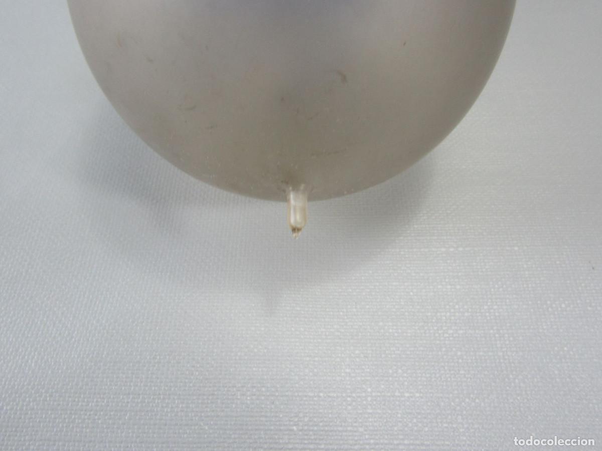 Antig&uuml;edades: Bombilla OSRAM. Forma de esfera Grande. Funcionando. - Foto 3