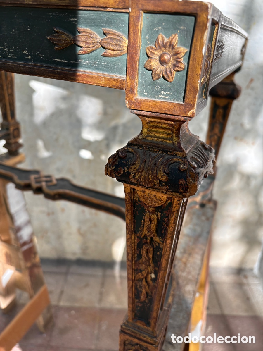 Antig&uuml;edades: Banqueta Felipe V - Foto 2