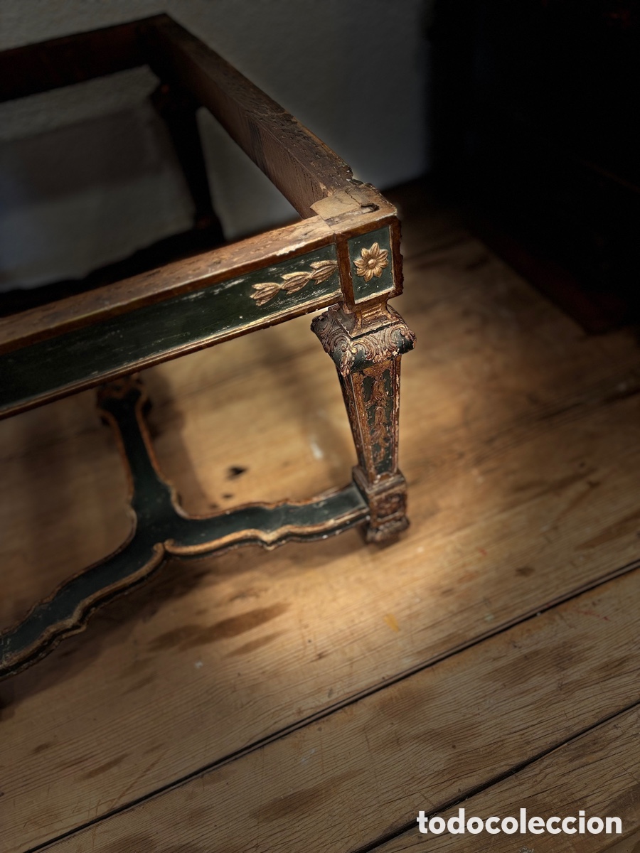Antig&uuml;edades: Banqueta Felipe V - Foto 9