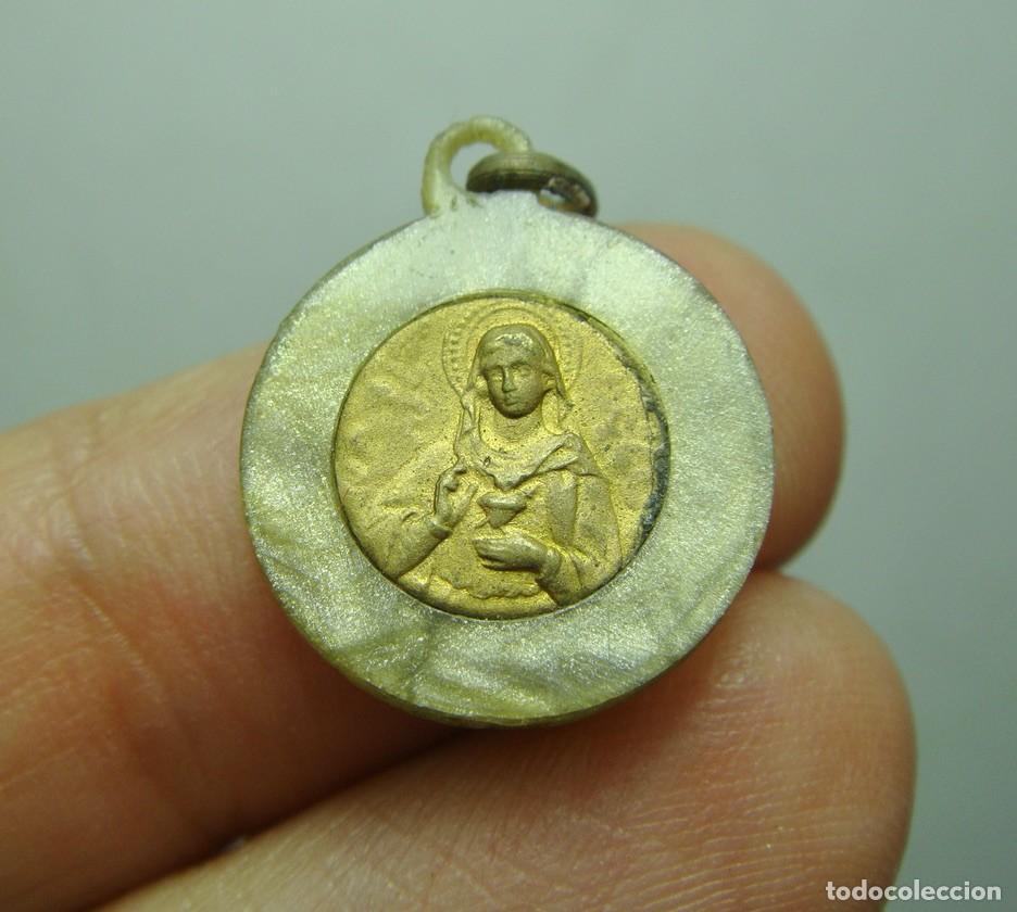 Antig&uuml;edades: Medalla religiosa. Virgen. - Foto 1