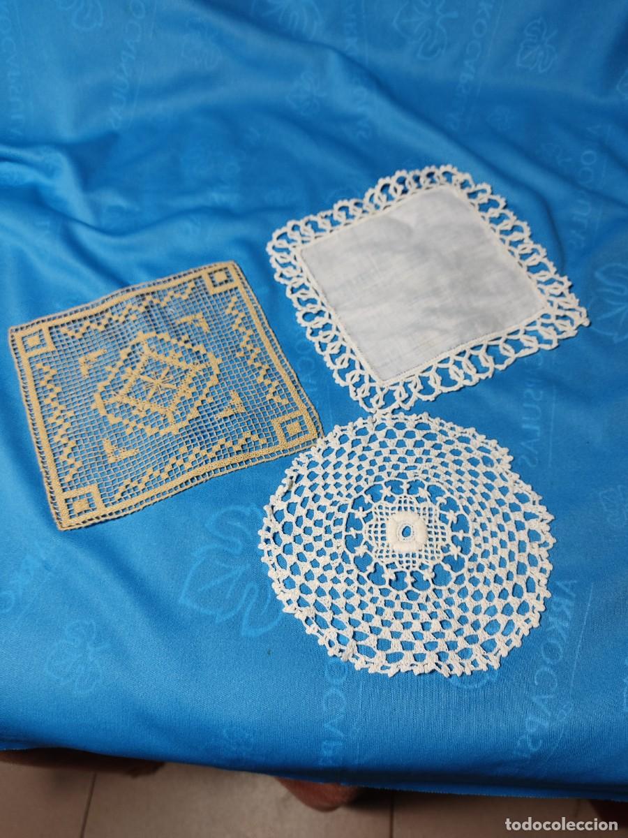 Antig&uuml;edades: 3 POSAVASOS DE ARTESAN&Iacute;A - Foto 1