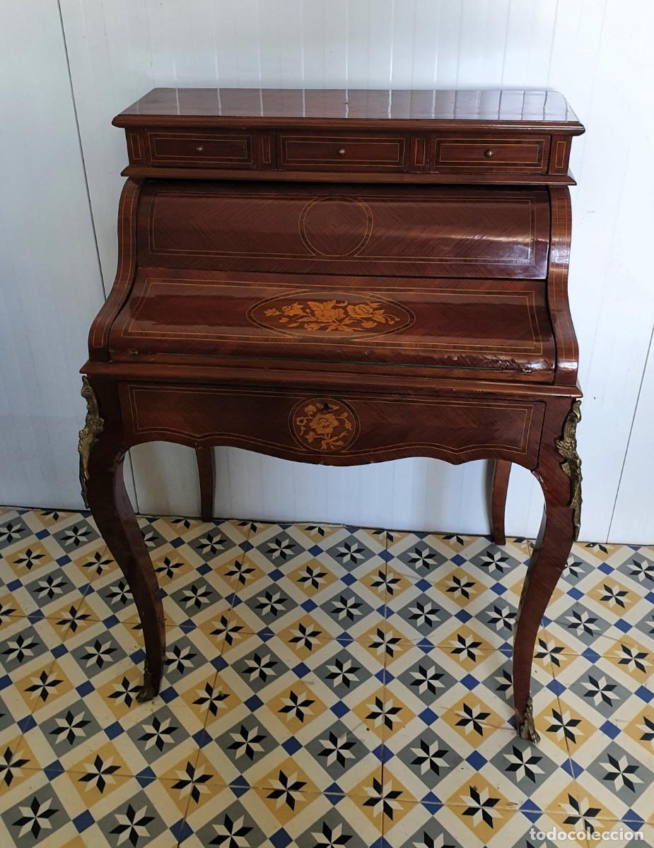 Antig&uuml;edades: Escritorio bur&oacute; estilo Luis xv - Foto 2