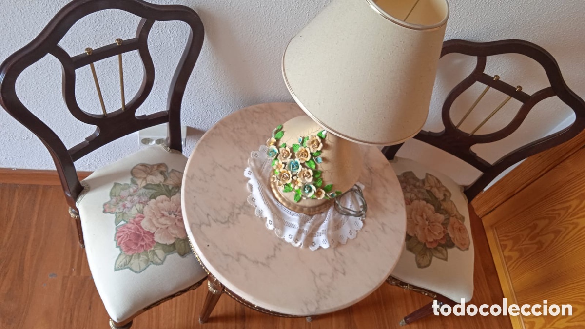 Antig&uuml;edades: Hermosa L&aacute;mpara de Mesa - Foto 2