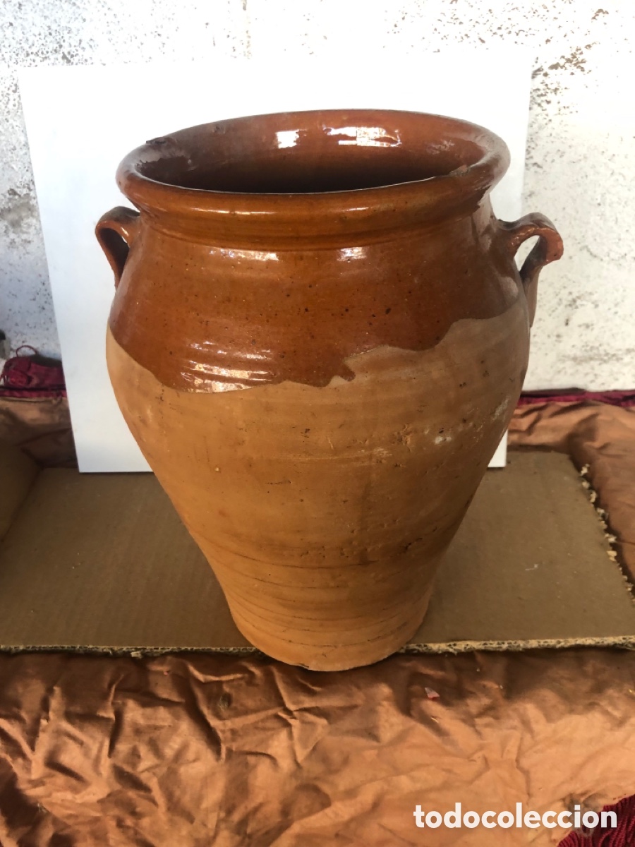 Antig&uuml;edades: orza de barro - Foto 2