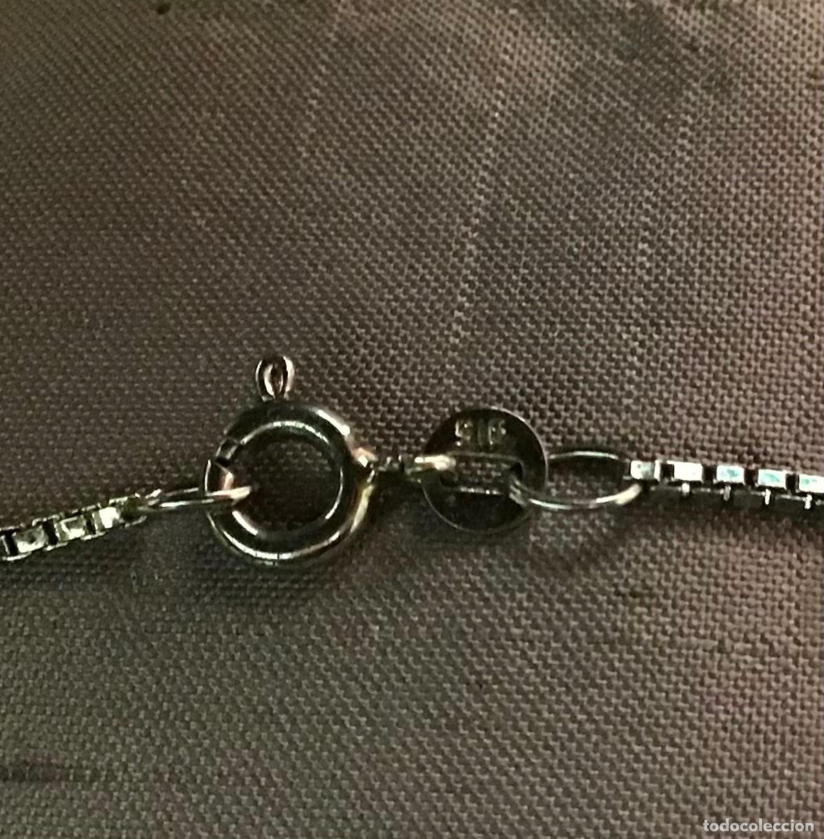 Antig&uuml;edades: COLLAR DE PLATA Y CIRCONIOS - Foto 2