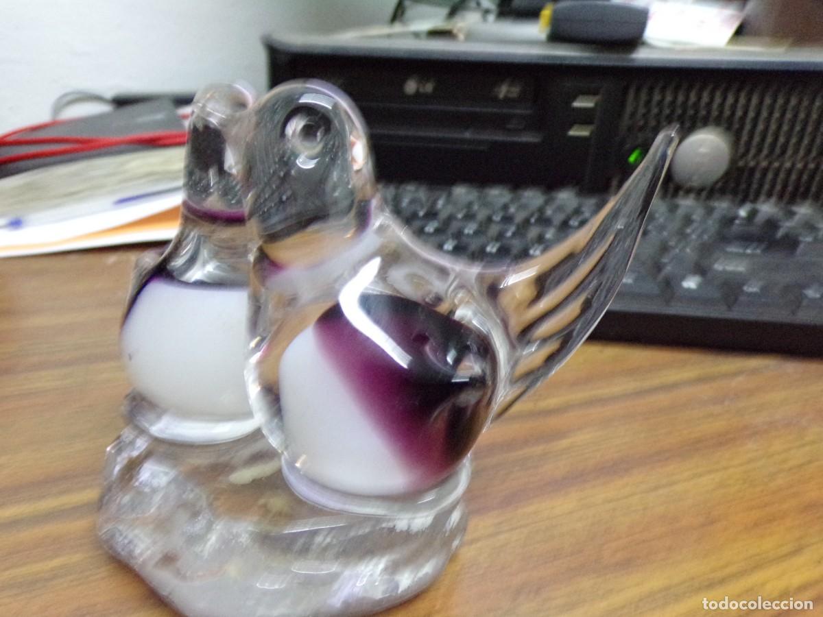 Antig&uuml;edades: ESTAMOS LIQUIDANDO. p&aacute;jaros de cristal - Foto 3