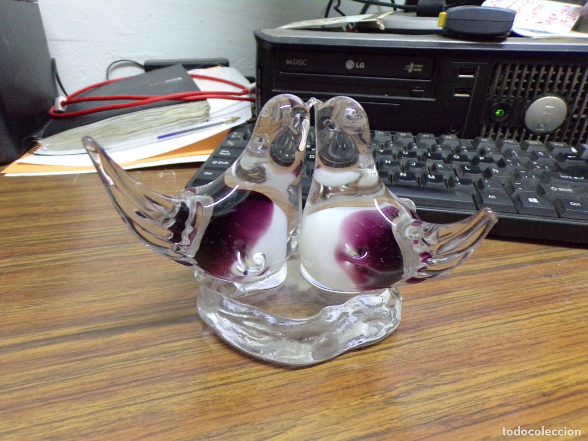 Antig&uuml;edades: ESTAMOS LIQUIDANDO. p&aacute;jaros de cristal - Foto 4